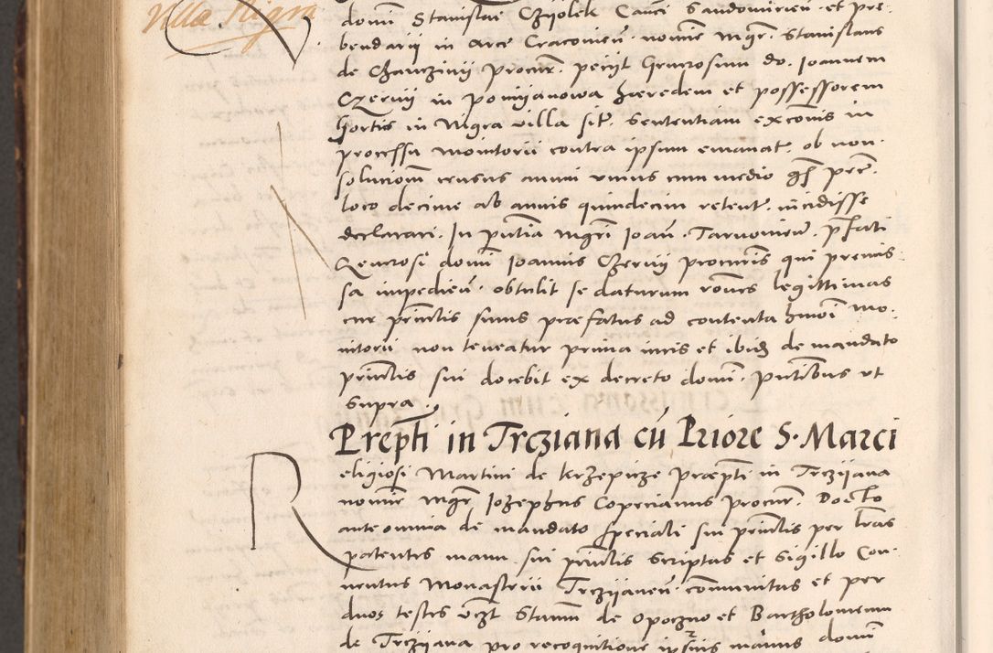 Zdjęcie nr 1154 dla obiektu archiwalnego: Acta actorum causarum, sentenciarum tam diffinitivarum quam interloquutoriarum, decretorum, obligationum, quietationum et constitucionum procuratorum coram reverendo domino Bartholomeo Ganthkowsky cancellario Gnesnensi, archidiacono et reverendissimi in Christo patris domini Andree Dei gratia episcopi Cracoviensis vicario in spiritualibus generali Cracoviensi ad annum Domini millesimum quingentesimum quingentesimum primum, cuius indictio nona, pontificatus sanctissimi in Christo patris domini Julii divina providencia pape tercii, annus secundus (sic!) felici omine incipiutur.
