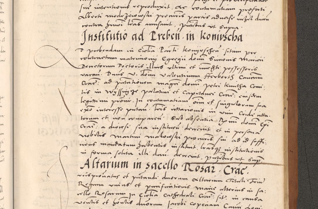 Zdjęcie nr 1147 dla obiektu archiwalnego: Acta actorum causarum, sentenciarum tam diffinitivarum quam interloquutoriarum, decretorum, obligationum, quietationum et constitucionum procuratorum coram reverendo domino Bartholomeo Ganthkowsky cancellario Gnesnensi, archidiacono et reverendissimi in Christo patris domini Andree Dei gratia episcopi Cracoviensis vicario in spiritualibus generali Cracoviensi ad annum Domini millesimum quingentesimum quingentesimum primum, cuius indictio nona, pontificatus sanctissimi in Christo patris domini Julii divina providencia pape tercii, annus secundus (sic!) felici omine incipiutur.