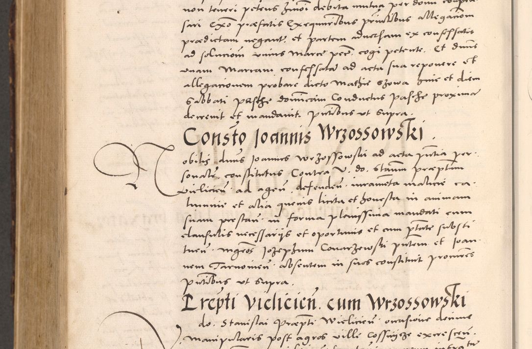 Zdjęcie nr 1146 dla obiektu archiwalnego: Acta actorum causarum, sentenciarum tam diffinitivarum quam interloquutoriarum, decretorum, obligationum, quietationum et constitucionum procuratorum coram reverendo domino Bartholomeo Ganthkowsky cancellario Gnesnensi, archidiacono et reverendissimi in Christo patris domini Andree Dei gratia episcopi Cracoviensis vicario in spiritualibus generali Cracoviensi ad annum Domini millesimum quingentesimum quingentesimum primum, cuius indictio nona, pontificatus sanctissimi in Christo patris domini Julii divina providencia pape tercii, annus secundus (sic!) felici omine incipiutur.