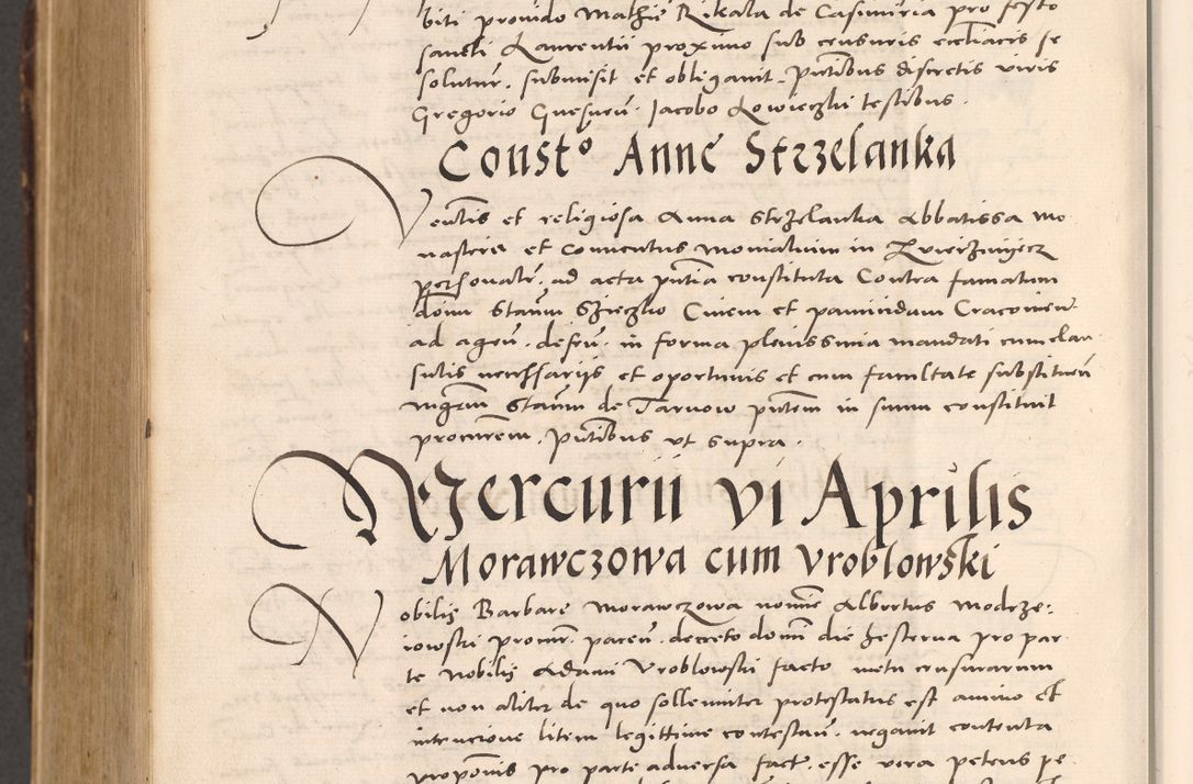 Zdjęcie nr 1144 dla obiektu archiwalnego: Acta actorum causarum, sentenciarum tam diffinitivarum quam interloquutoriarum, decretorum, obligationum, quietationum et constitucionum procuratorum coram reverendo domino Bartholomeo Ganthkowsky cancellario Gnesnensi, archidiacono et reverendissimi in Christo patris domini Andree Dei gratia episcopi Cracoviensis vicario in spiritualibus generali Cracoviensi ad annum Domini millesimum quingentesimum quingentesimum primum, cuius indictio nona, pontificatus sanctissimi in Christo patris domini Julii divina providencia pape tercii, annus secundus (sic!) felici omine incipiutur.