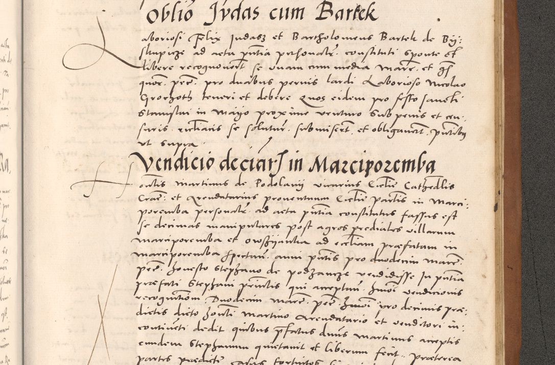 Zdjęcie nr 1139 dla obiektu archiwalnego: Acta actorum causarum, sentenciarum tam diffinitivarum quam interloquutoriarum, decretorum, obligationum, quietationum et constitucionum procuratorum coram reverendo domino Bartholomeo Ganthkowsky cancellario Gnesnensi, archidiacono et reverendissimi in Christo patris domini Andree Dei gratia episcopi Cracoviensis vicario in spiritualibus generali Cracoviensi ad annum Domini millesimum quingentesimum quingentesimum primum, cuius indictio nona, pontificatus sanctissimi in Christo patris domini Julii divina providencia pape tercii, annus secundus (sic!) felici omine incipiutur.