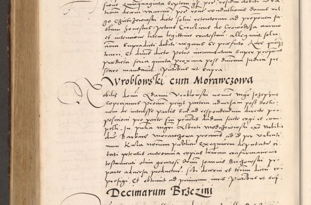 Zdjęcie nr 1134 dla obiektu archiwalnego: Acta actorum causarum, sentenciarum tam diffinitivarum quam interloquutoriarum, decretorum, obligationum, quietationum et constitucionum procuratorum coram reverendo domino Bartholomeo Ganthkowsky cancellario Gnesnensi, archidiacono et reverendissimi in Christo patris domini Andree Dei gratia episcopi Cracoviensis vicario in spiritualibus generali Cracoviensi ad annum Domini millesimum quingentesimum quingentesimum primum, cuius indictio nona, pontificatus sanctissimi in Christo patris domini Julii divina providencia pape tercii, annus secundus (sic!) felici omine incipiutur.
