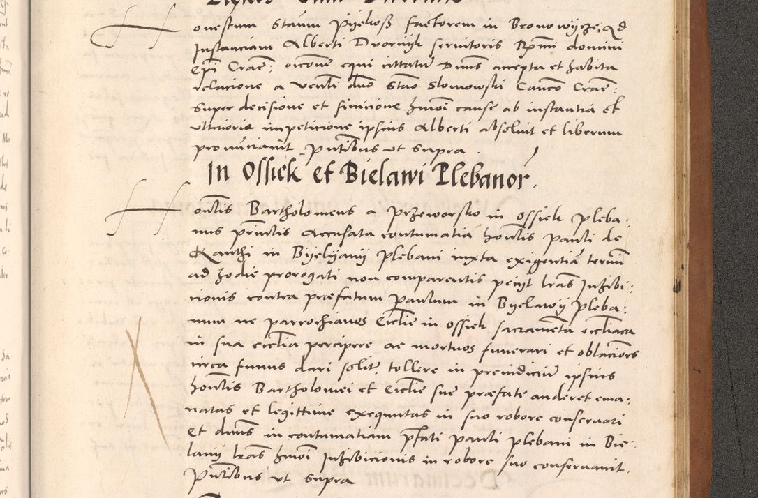 Zdjęcie nr 1133 dla obiektu archiwalnego: Acta actorum causarum, sentenciarum tam diffinitivarum quam interloquutoriarum, decretorum, obligationum, quietationum et constitucionum procuratorum coram reverendo domino Bartholomeo Ganthkowsky cancellario Gnesnensi, archidiacono et reverendissimi in Christo patris domini Andree Dei gratia episcopi Cracoviensis vicario in spiritualibus generali Cracoviensi ad annum Domini millesimum quingentesimum quingentesimum primum, cuius indictio nona, pontificatus sanctissimi in Christo patris domini Julii divina providencia pape tercii, annus secundus (sic!) felici omine incipiutur.