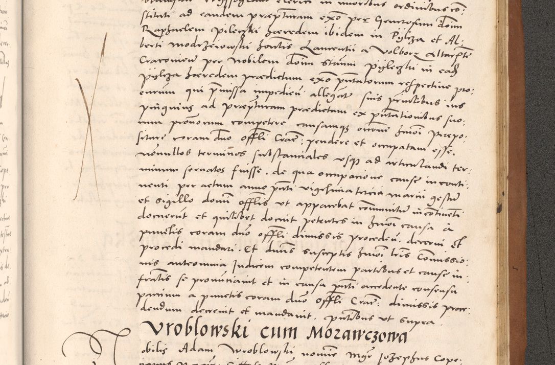 Zdjęcie nr 1131 dla obiektu archiwalnego: Acta actorum causarum, sentenciarum tam diffinitivarum quam interloquutoriarum, decretorum, obligationum, quietationum et constitucionum procuratorum coram reverendo domino Bartholomeo Ganthkowsky cancellario Gnesnensi, archidiacono et reverendissimi in Christo patris domini Andree Dei gratia episcopi Cracoviensis vicario in spiritualibus generali Cracoviensi ad annum Domini millesimum quingentesimum quingentesimum primum, cuius indictio nona, pontificatus sanctissimi in Christo patris domini Julii divina providencia pape tercii, annus secundus (sic!) felici omine incipiutur.