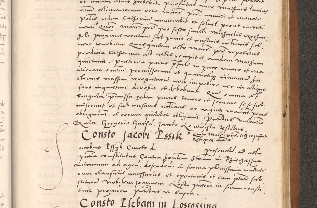 Zdjęcie nr 1127 dla obiektu archiwalnego: Acta actorum causarum, sentenciarum tam diffinitivarum quam interloquutoriarum, decretorum, obligationum, quietationum et constitucionum procuratorum coram reverendo domino Bartholomeo Ganthkowsky cancellario Gnesnensi, archidiacono et reverendissimi in Christo patris domini Andree Dei gratia episcopi Cracoviensis vicario in spiritualibus generali Cracoviensi ad annum Domini millesimum quingentesimum quingentesimum primum, cuius indictio nona, pontificatus sanctissimi in Christo patris domini Julii divina providencia pape tercii, annus secundus (sic!) felici omine incipiutur.