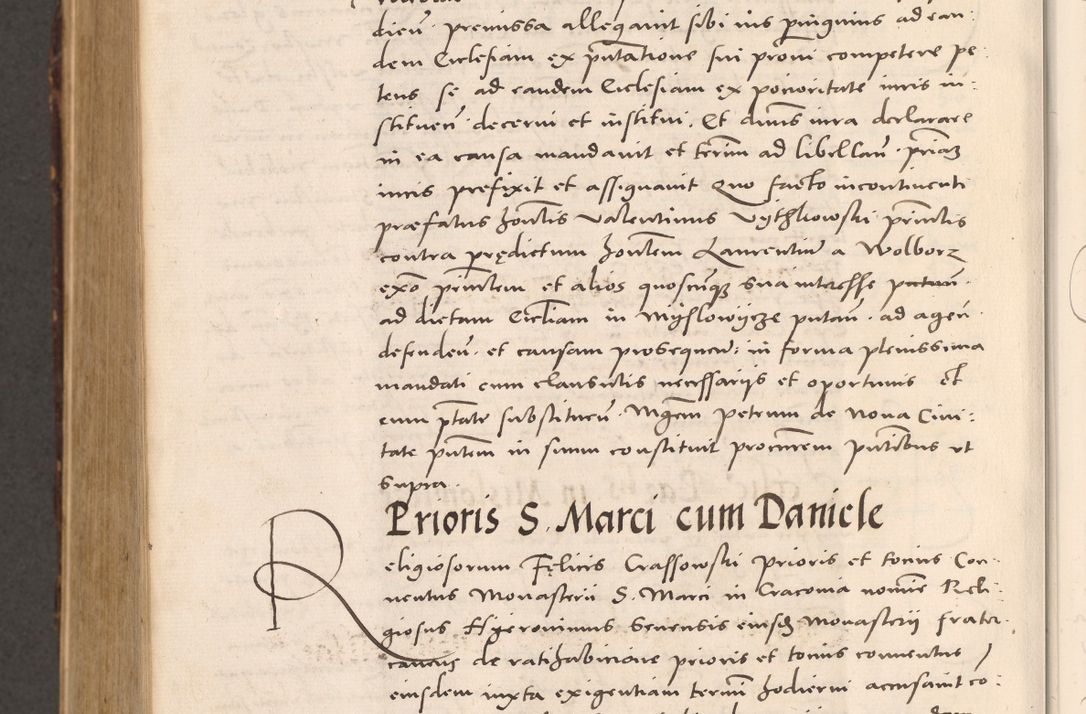Zdjęcie nr 1114 dla obiektu archiwalnego: Acta actorum causarum, sentenciarum tam diffinitivarum quam interloquutoriarum, decretorum, obligationum, quietationum et constitucionum procuratorum coram reverendo domino Bartholomeo Ganthkowsky cancellario Gnesnensi, archidiacono et reverendissimi in Christo patris domini Andree Dei gratia episcopi Cracoviensis vicario in spiritualibus generali Cracoviensi ad annum Domini millesimum quingentesimum quingentesimum primum, cuius indictio nona, pontificatus sanctissimi in Christo patris domini Julii divina providencia pape tercii, annus secundus (sic!) felici omine incipiutur.