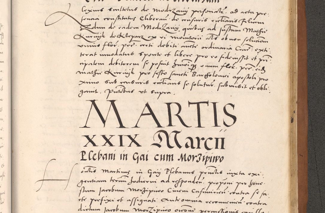 Zdjęcie nr 1119 dla obiektu archiwalnego: Acta actorum causarum, sentenciarum tam diffinitivarum quam interloquutoriarum, decretorum, obligationum, quietationum et constitucionum procuratorum coram reverendo domino Bartholomeo Ganthkowsky cancellario Gnesnensi, archidiacono et reverendissimi in Christo patris domini Andree Dei gratia episcopi Cracoviensis vicario in spiritualibus generali Cracoviensi ad annum Domini millesimum quingentesimum quingentesimum primum, cuius indictio nona, pontificatus sanctissimi in Christo patris domini Julii divina providencia pape tercii, annus secundus (sic!) felici omine incipiutur.