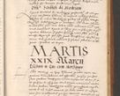 Zdjęcie nr 1119 dla obiektu archiwalnego: Acta actorum causarum, sentenciarum tam diffinitivarum quam interloquutoriarum, decretorum, obligationum, quietationum et constitucionum procuratorum coram reverendo domino Bartholomeo Ganthkowsky cancellario Gnesnensi, archidiacono et reverendissimi in Christo patris domini Andree Dei gratia episcopi Cracoviensis vicario in spiritualibus generali Cracoviensi ad annum Domini millesimum quingentesimum quingentesimum primum, cuius indictio nona, pontificatus sanctissimi in Christo patris domini Julii divina providencia pape tercii, annus secundus (sic!) felici omine incipiutur.