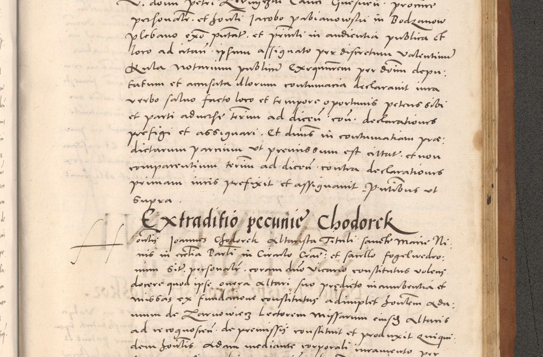 Zdjęcie nr 1109 dla obiektu archiwalnego: Acta actorum causarum, sentenciarum tam diffinitivarum quam interloquutoriarum, decretorum, obligationum, quietationum et constitucionum procuratorum coram reverendo domino Bartholomeo Ganthkowsky cancellario Gnesnensi, archidiacono et reverendissimi in Christo patris domini Andree Dei gratia episcopi Cracoviensis vicario in spiritualibus generali Cracoviensi ad annum Domini millesimum quingentesimum quingentesimum primum, cuius indictio nona, pontificatus sanctissimi in Christo patris domini Julii divina providencia pape tercii, annus secundus (sic!) felici omine incipiutur.