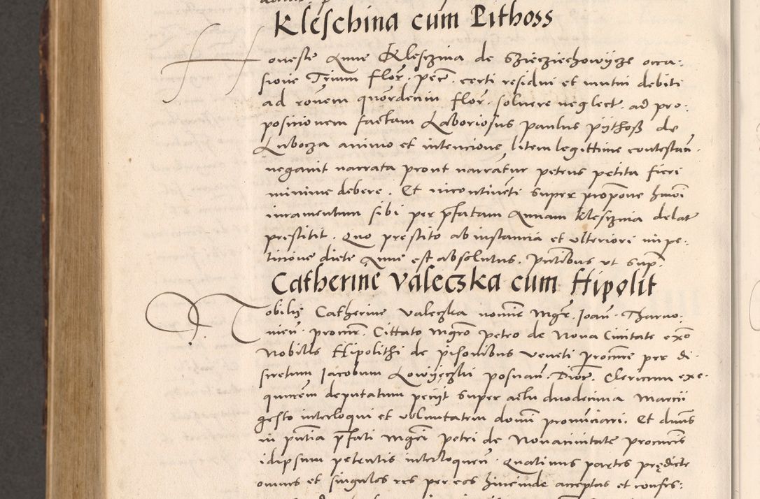 Zdjęcie nr 1104 dla obiektu archiwalnego: Acta actorum causarum, sentenciarum tam diffinitivarum quam interloquutoriarum, decretorum, obligationum, quietationum et constitucionum procuratorum coram reverendo domino Bartholomeo Ganthkowsky cancellario Gnesnensi, archidiacono et reverendissimi in Christo patris domini Andree Dei gratia episcopi Cracoviensis vicario in spiritualibus generali Cracoviensi ad annum Domini millesimum quingentesimum quingentesimum primum, cuius indictio nona, pontificatus sanctissimi in Christo patris domini Julii divina providencia pape tercii, annus secundus (sic!) felici omine incipiutur.