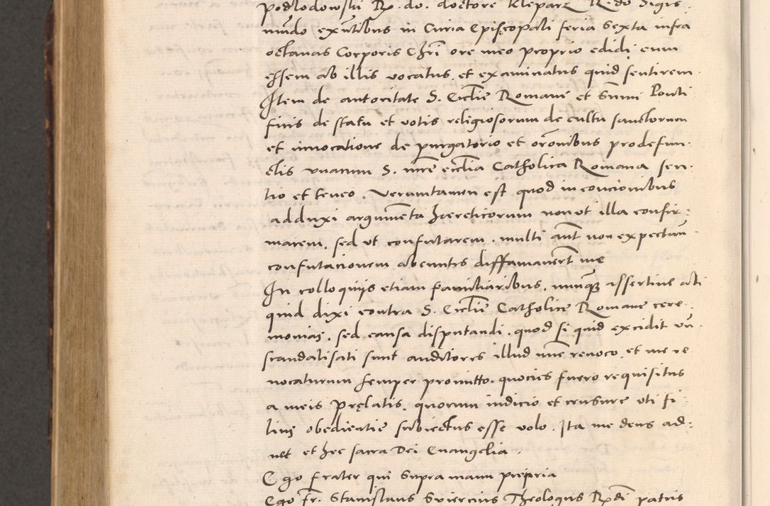 Zdjęcie nr 1096 dla obiektu archiwalnego: Acta actorum causarum, sentenciarum tam diffinitivarum quam interloquutoriarum, decretorum, obligationum, quietationum et constitucionum procuratorum coram reverendo domino Bartholomeo Ganthkowsky cancellario Gnesnensi, archidiacono et reverendissimi in Christo patris domini Andree Dei gratia episcopi Cracoviensis vicario in spiritualibus generali Cracoviensi ad annum Domini millesimum quingentesimum quingentesimum primum, cuius indictio nona, pontificatus sanctissimi in Christo patris domini Julii divina providencia pape tercii, annus secundus (sic!) felici omine incipiutur.