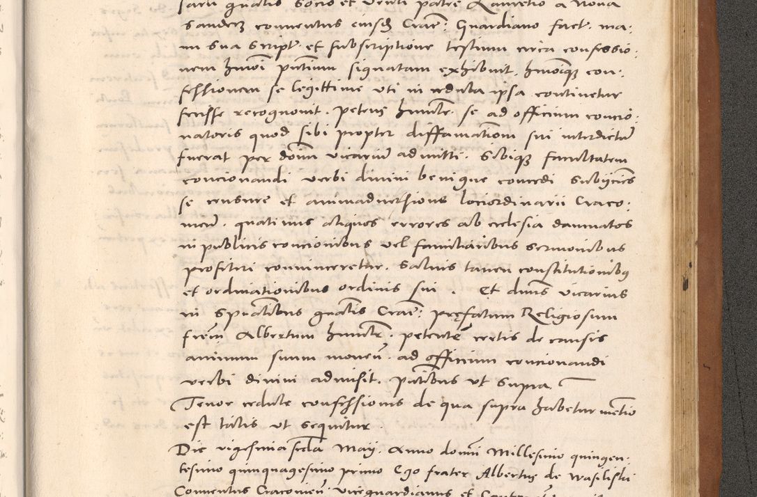 Zdjęcie nr 1095 dla obiektu archiwalnego: Acta actorum causarum, sentenciarum tam diffinitivarum quam interloquutoriarum, decretorum, obligationum, quietationum et constitucionum procuratorum coram reverendo domino Bartholomeo Ganthkowsky cancellario Gnesnensi, archidiacono et reverendissimi in Christo patris domini Andree Dei gratia episcopi Cracoviensis vicario in spiritualibus generali Cracoviensi ad annum Domini millesimum quingentesimum quingentesimum primum, cuius indictio nona, pontificatus sanctissimi in Christo patris domini Julii divina providencia pape tercii, annus secundus (sic!) felici omine incipiutur.