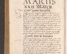 Zdjęcie nr 1098 dla obiektu archiwalnego: Acta actorum causarum, sentenciarum tam diffinitivarum quam interloquutoriarum, decretorum, obligationum, quietationum et constitucionum procuratorum coram reverendo domino Bartholomeo Ganthkowsky cancellario Gnesnensi, archidiacono et reverendissimi in Christo patris domini Andree Dei gratia episcopi Cracoviensis vicario in spiritualibus generali Cracoviensi ad annum Domini millesimum quingentesimum quingentesimum primum, cuius indictio nona, pontificatus sanctissimi in Christo patris domini Julii divina providencia pape tercii, annus secundus (sic!) felici omine incipiutur.