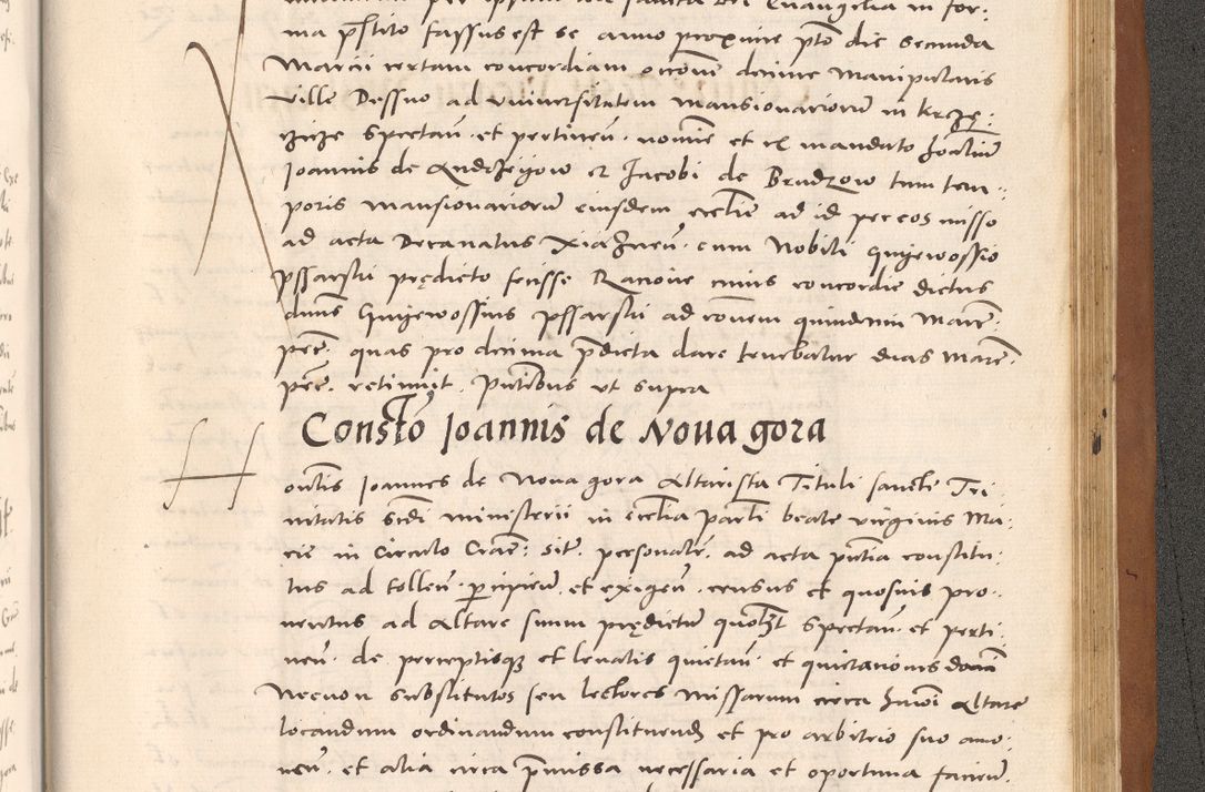 Zdjęcie nr 1091 dla obiektu archiwalnego: Acta actorum causarum, sentenciarum tam diffinitivarum quam interloquutoriarum, decretorum, obligationum, quietationum et constitucionum procuratorum coram reverendo domino Bartholomeo Ganthkowsky cancellario Gnesnensi, archidiacono et reverendissimi in Christo patris domini Andree Dei gratia episcopi Cracoviensis vicario in spiritualibus generali Cracoviensi ad annum Domini millesimum quingentesimum quingentesimum primum, cuius indictio nona, pontificatus sanctissimi in Christo patris domini Julii divina providencia pape tercii, annus secundus (sic!) felici omine incipiutur.