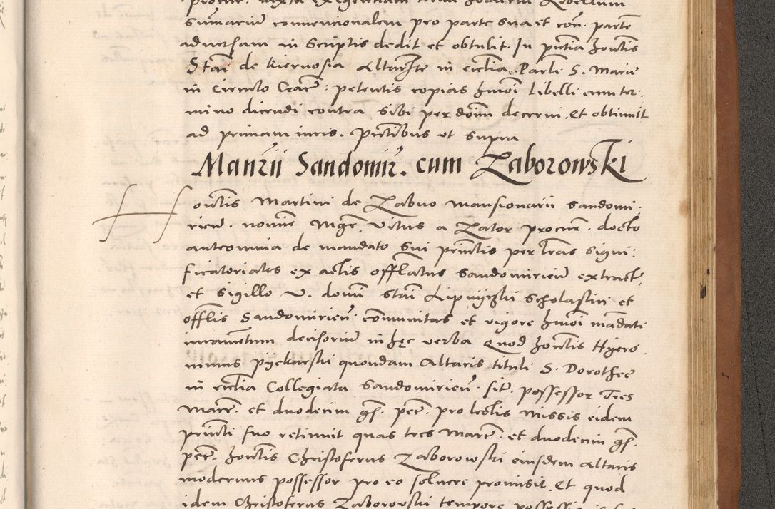 Zdjęcie nr 1093 dla obiektu archiwalnego: Acta actorum causarum, sentenciarum tam diffinitivarum quam interloquutoriarum, decretorum, obligationum, quietationum et constitucionum procuratorum coram reverendo domino Bartholomeo Ganthkowsky cancellario Gnesnensi, archidiacono et reverendissimi in Christo patris domini Andree Dei gratia episcopi Cracoviensis vicario in spiritualibus generali Cracoviensi ad annum Domini millesimum quingentesimum quingentesimum primum, cuius indictio nona, pontificatus sanctissimi in Christo patris domini Julii divina providencia pape tercii, annus secundus (sic!) felici omine incipiutur.