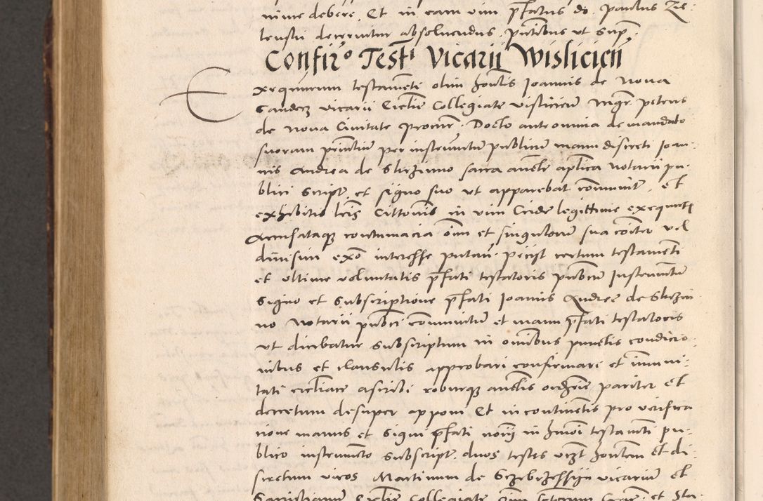 Zdjęcie nr 1092 dla obiektu archiwalnego: Acta actorum causarum, sentenciarum tam diffinitivarum quam interloquutoriarum, decretorum, obligationum, quietationum et constitucionum procuratorum coram reverendo domino Bartholomeo Ganthkowsky cancellario Gnesnensi, archidiacono et reverendissimi in Christo patris domini Andree Dei gratia episcopi Cracoviensis vicario in spiritualibus generali Cracoviensi ad annum Domini millesimum quingentesimum quingentesimum primum, cuius indictio nona, pontificatus sanctissimi in Christo patris domini Julii divina providencia pape tercii, annus secundus (sic!) felici omine incipiutur.