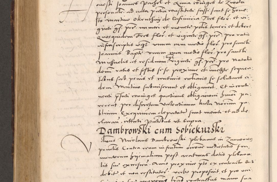 Zdjęcie nr 1084 dla obiektu archiwalnego: Acta actorum causarum, sentenciarum tam diffinitivarum quam interloquutoriarum, decretorum, obligationum, quietationum et constitucionum procuratorum coram reverendo domino Bartholomeo Ganthkowsky cancellario Gnesnensi, archidiacono et reverendissimi in Christo patris domini Andree Dei gratia episcopi Cracoviensis vicario in spiritualibus generali Cracoviensi ad annum Domini millesimum quingentesimum quingentesimum primum, cuius indictio nona, pontificatus sanctissimi in Christo patris domini Julii divina providencia pape tercii, annus secundus (sic!) felici omine incipiutur.
