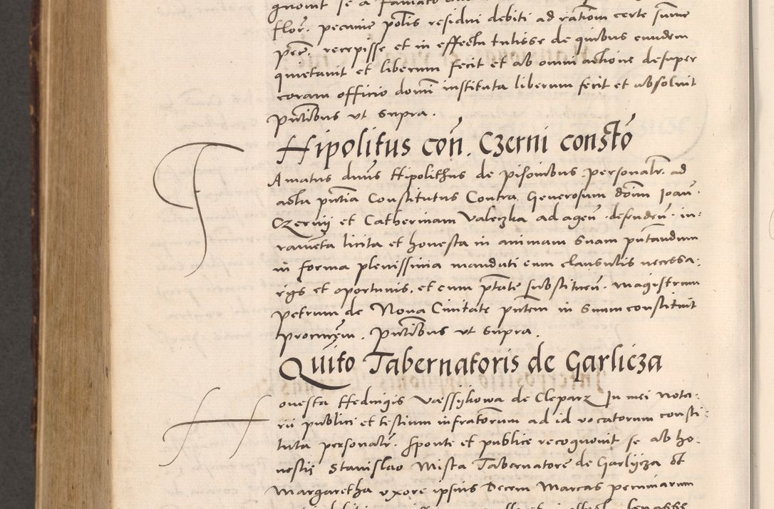 Zdjęcie nr 1080 dla obiektu archiwalnego: Acta actorum causarum, sentenciarum tam diffinitivarum quam interloquutoriarum, decretorum, obligationum, quietationum et constitucionum procuratorum coram reverendo domino Bartholomeo Ganthkowsky cancellario Gnesnensi, archidiacono et reverendissimi in Christo patris domini Andree Dei gratia episcopi Cracoviensis vicario in spiritualibus generali Cracoviensi ad annum Domini millesimum quingentesimum quingentesimum primum, cuius indictio nona, pontificatus sanctissimi in Christo patris domini Julii divina providencia pape tercii, annus secundus (sic!) felici omine incipiutur.