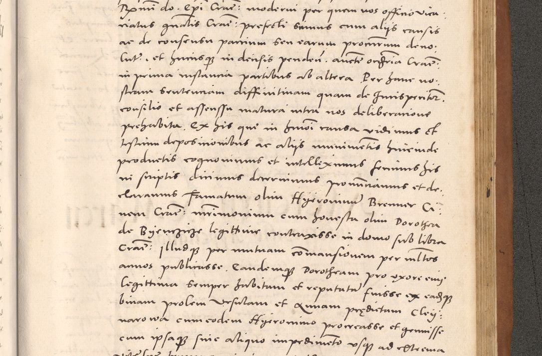Zdjęcie nr 1073 dla obiektu archiwalnego: Acta actorum causarum, sentenciarum tam diffinitivarum quam interloquutoriarum, decretorum, obligationum, quietationum et constitucionum procuratorum coram reverendo domino Bartholomeo Ganthkowsky cancellario Gnesnensi, archidiacono et reverendissimi in Christo patris domini Andree Dei gratia episcopi Cracoviensis vicario in spiritualibus generali Cracoviensi ad annum Domini millesimum quingentesimum quingentesimum primum, cuius indictio nona, pontificatus sanctissimi in Christo patris domini Julii divina providencia pape tercii, annus secundus (sic!) felici omine incipiutur.
