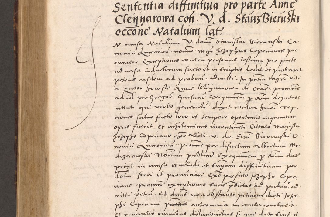 Zdjęcie nr 1072 dla obiektu archiwalnego: Acta actorum causarum, sentenciarum tam diffinitivarum quam interloquutoriarum, decretorum, obligationum, quietationum et constitucionum procuratorum coram reverendo domino Bartholomeo Ganthkowsky cancellario Gnesnensi, archidiacono et reverendissimi in Christo patris domini Andree Dei gratia episcopi Cracoviensis vicario in spiritualibus generali Cracoviensi ad annum Domini millesimum quingentesimum quingentesimum primum, cuius indictio nona, pontificatus sanctissimi in Christo patris domini Julii divina providencia pape tercii, annus secundus (sic!) felici omine incipiutur.