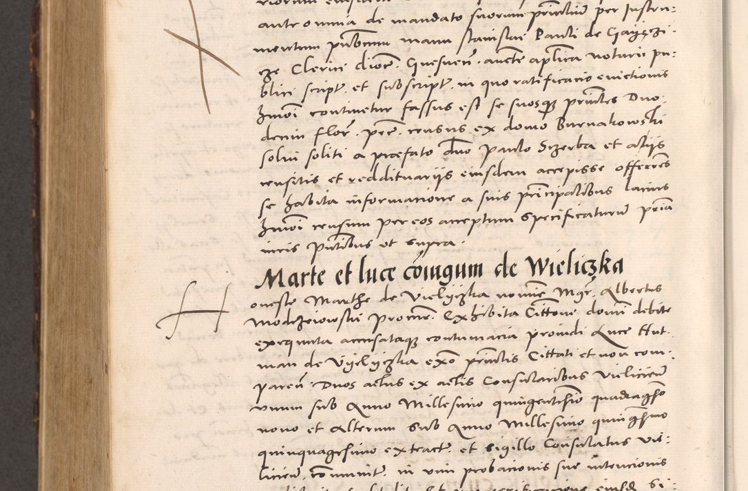 Zdjęcie nr 1070 dla obiektu archiwalnego: Acta actorum causarum, sentenciarum tam diffinitivarum quam interloquutoriarum, decretorum, obligationum, quietationum et constitucionum procuratorum coram reverendo domino Bartholomeo Ganthkowsky cancellario Gnesnensi, archidiacono et reverendissimi in Christo patris domini Andree Dei gratia episcopi Cracoviensis vicario in spiritualibus generali Cracoviensi ad annum Domini millesimum quingentesimum quingentesimum primum, cuius indictio nona, pontificatus sanctissimi in Christo patris domini Julii divina providencia pape tercii, annus secundus (sic!) felici omine incipiutur.