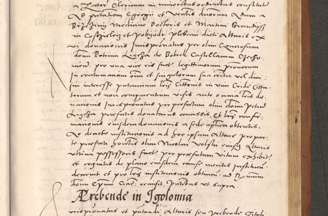 Zdjęcie nr 1071 dla obiektu archiwalnego: Acta actorum causarum, sentenciarum tam diffinitivarum quam interloquutoriarum, decretorum, obligationum, quietationum et constitucionum procuratorum coram reverendo domino Bartholomeo Ganthkowsky cancellario Gnesnensi, archidiacono et reverendissimi in Christo patris domini Andree Dei gratia episcopi Cracoviensis vicario in spiritualibus generali Cracoviensi ad annum Domini millesimum quingentesimum quingentesimum primum, cuius indictio nona, pontificatus sanctissimi in Christo patris domini Julii divina providencia pape tercii, annus secundus (sic!) felici omine incipiutur.