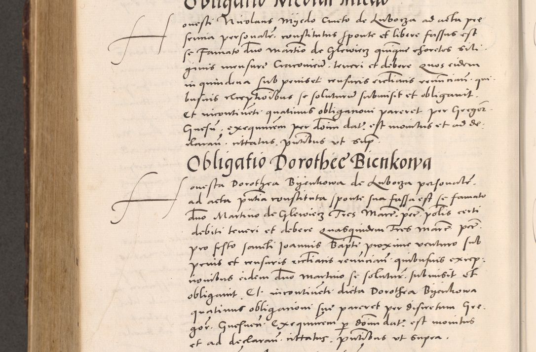 Zdjęcie nr 1066 dla obiektu archiwalnego: Acta actorum causarum, sentenciarum tam diffinitivarum quam interloquutoriarum, decretorum, obligationum, quietationum et constitucionum procuratorum coram reverendo domino Bartholomeo Ganthkowsky cancellario Gnesnensi, archidiacono et reverendissimi in Christo patris domini Andree Dei gratia episcopi Cracoviensis vicario in spiritualibus generali Cracoviensi ad annum Domini millesimum quingentesimum quingentesimum primum, cuius indictio nona, pontificatus sanctissimi in Christo patris domini Julii divina providencia pape tercii, annus secundus (sic!) felici omine incipiutur.