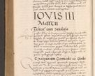 Zdjęcie nr 1052 dla obiektu archiwalnego: Acta actorum causarum, sentenciarum tam diffinitivarum quam interloquutoriarum, decretorum, obligationum, quietationum et constitucionum procuratorum coram reverendo domino Bartholomeo Ganthkowsky cancellario Gnesnensi, archidiacono et reverendissimi in Christo patris domini Andree Dei gratia episcopi Cracoviensis vicario in spiritualibus generali Cracoviensi ad annum Domini millesimum quingentesimum quingentesimum primum, cuius indictio nona, pontificatus sanctissimi in Christo patris domini Julii divina providencia pape tercii, annus secundus (sic!) felici omine incipiutur.