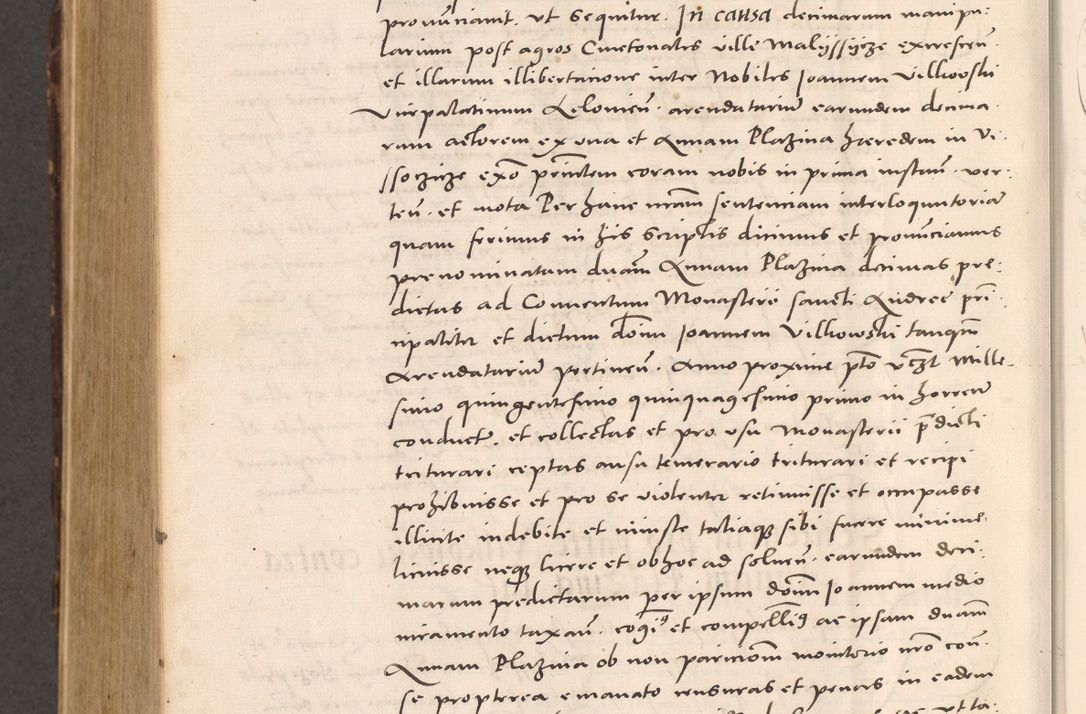 Zdjęcie nr 1054 dla obiektu archiwalnego: Acta actorum causarum, sentenciarum tam diffinitivarum quam interloquutoriarum, decretorum, obligationum, quietationum et constitucionum procuratorum coram reverendo domino Bartholomeo Ganthkowsky cancellario Gnesnensi, archidiacono et reverendissimi in Christo patris domini Andree Dei gratia episcopi Cracoviensis vicario in spiritualibus generali Cracoviensi ad annum Domini millesimum quingentesimum quingentesimum primum, cuius indictio nona, pontificatus sanctissimi in Christo patris domini Julii divina providencia pape tercii, annus secundus (sic!) felici omine incipiutur.