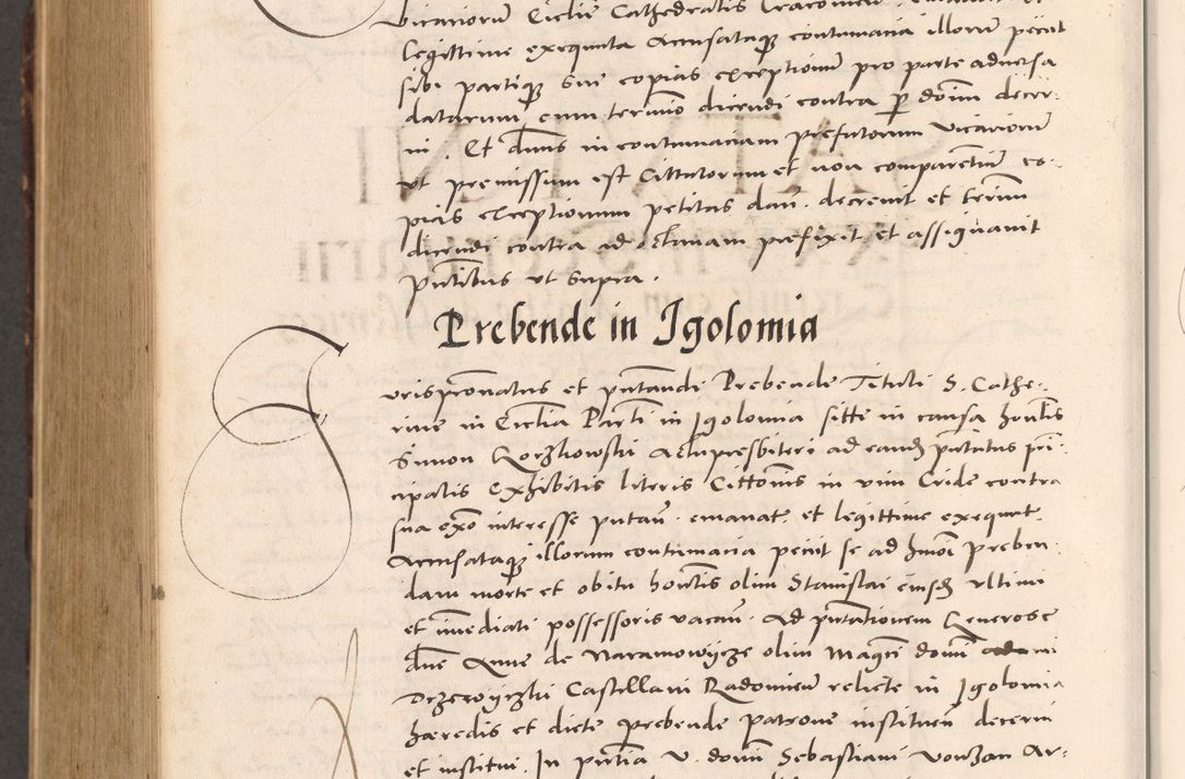 Zdjęcie nr 1046 dla obiektu archiwalnego: Acta actorum causarum, sentenciarum tam diffinitivarum quam interloquutoriarum, decretorum, obligationum, quietationum et constitucionum procuratorum coram reverendo domino Bartholomeo Ganthkowsky cancellario Gnesnensi, archidiacono et reverendissimi in Christo patris domini Andree Dei gratia episcopi Cracoviensis vicario in spiritualibus generali Cracoviensi ad annum Domini millesimum quingentesimum quingentesimum primum, cuius indictio nona, pontificatus sanctissimi in Christo patris domini Julii divina providencia pape tercii, annus secundus (sic!) felici omine incipiutur.