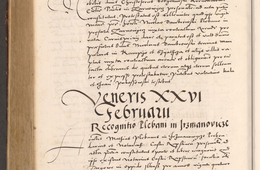 Zdjęcie nr 1044 dla obiektu archiwalnego: Acta actorum causarum, sentenciarum tam diffinitivarum quam interloquutoriarum, decretorum, obligationum, quietationum et constitucionum procuratorum coram reverendo domino Bartholomeo Ganthkowsky cancellario Gnesnensi, archidiacono et reverendissimi in Christo patris domini Andree Dei gratia episcopi Cracoviensis vicario in spiritualibus generali Cracoviensi ad annum Domini millesimum quingentesimum quingentesimum primum, cuius indictio nona, pontificatus sanctissimi in Christo patris domini Julii divina providencia pape tercii, annus secundus (sic!) felici omine incipiutur.