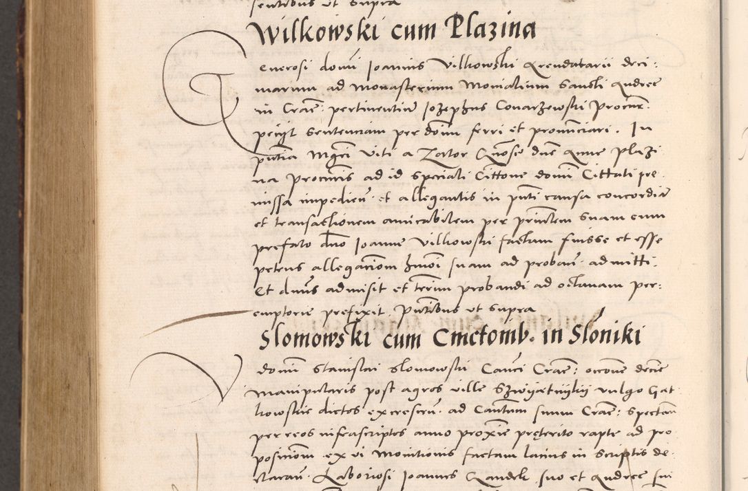 Zdjęcie nr 1032 dla obiektu archiwalnego: Acta actorum causarum, sentenciarum tam diffinitivarum quam interloquutoriarum, decretorum, obligationum, quietationum et constitucionum procuratorum coram reverendo domino Bartholomeo Ganthkowsky cancellario Gnesnensi, archidiacono et reverendissimi in Christo patris domini Andree Dei gratia episcopi Cracoviensis vicario in spiritualibus generali Cracoviensi ad annum Domini millesimum quingentesimum quingentesimum primum, cuius indictio nona, pontificatus sanctissimi in Christo patris domini Julii divina providencia pape tercii, annus secundus (sic!) felici omine incipiutur.