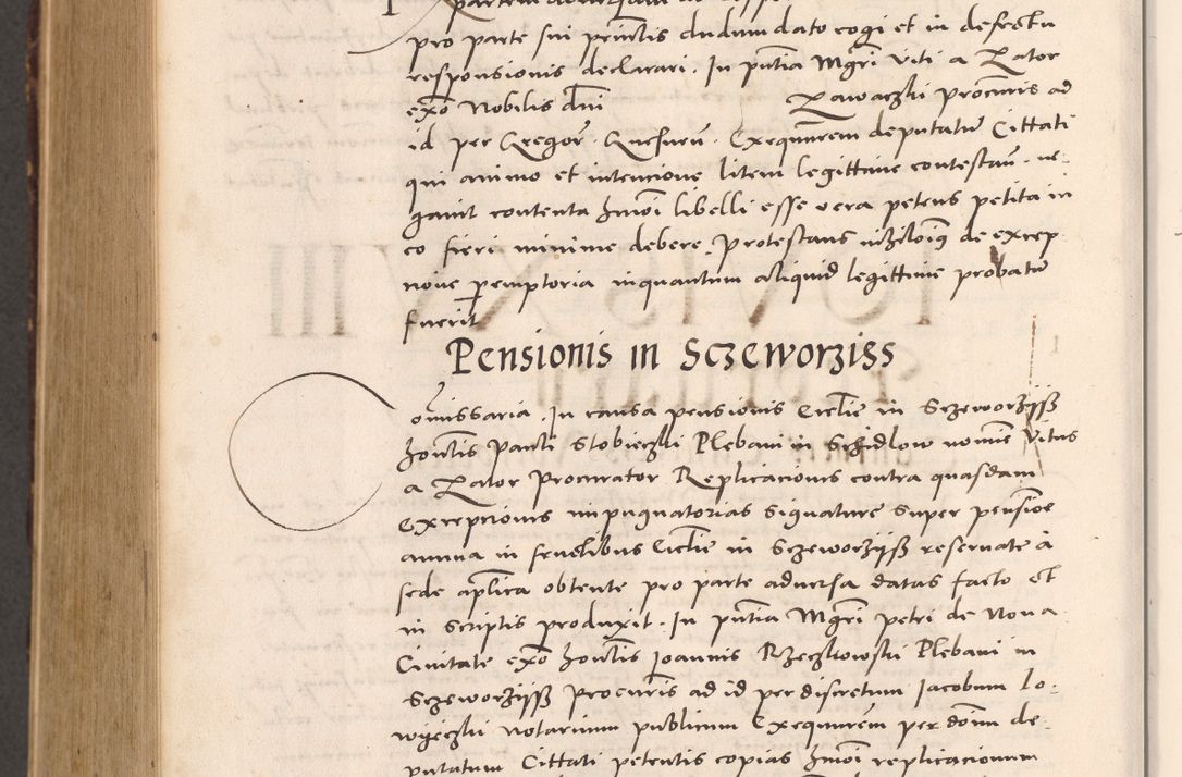 Zdjęcie nr 1026 dla obiektu archiwalnego: Acta actorum causarum, sentenciarum tam diffinitivarum quam interloquutoriarum, decretorum, obligationum, quietationum et constitucionum procuratorum coram reverendo domino Bartholomeo Ganthkowsky cancellario Gnesnensi, archidiacono et reverendissimi in Christo patris domini Andree Dei gratia episcopi Cracoviensis vicario in spiritualibus generali Cracoviensi ad annum Domini millesimum quingentesimum quingentesimum primum, cuius indictio nona, pontificatus sanctissimi in Christo patris domini Julii divina providencia pape tercii, annus secundus (sic!) felici omine incipiutur.