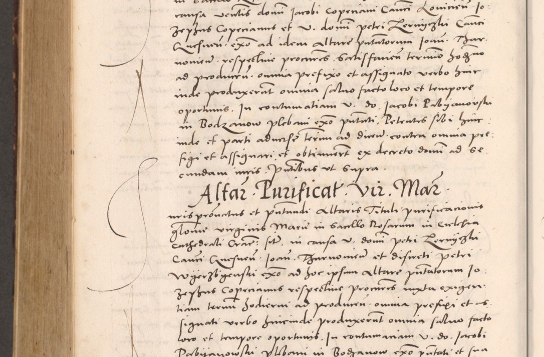 Zdjęcie nr 1024 dla obiektu archiwalnego: Acta actorum causarum, sentenciarum tam diffinitivarum quam interloquutoriarum, decretorum, obligationum, quietationum et constitucionum procuratorum coram reverendo domino Bartholomeo Ganthkowsky cancellario Gnesnensi, archidiacono et reverendissimi in Christo patris domini Andree Dei gratia episcopi Cracoviensis vicario in spiritualibus generali Cracoviensi ad annum Domini millesimum quingentesimum quingentesimum primum, cuius indictio nona, pontificatus sanctissimi in Christo patris domini Julii divina providencia pape tercii, annus secundus (sic!) felici omine incipiutur.