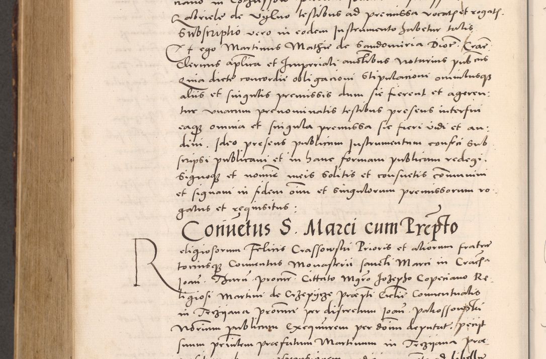 Zdjęcie nr 1022 dla obiektu archiwalnego: Acta actorum causarum, sentenciarum tam diffinitivarum quam interloquutoriarum, decretorum, obligationum, quietationum et constitucionum procuratorum coram reverendo domino Bartholomeo Ganthkowsky cancellario Gnesnensi, archidiacono et reverendissimi in Christo patris domini Andree Dei gratia episcopi Cracoviensis vicario in spiritualibus generali Cracoviensi ad annum Domini millesimum quingentesimum quingentesimum primum, cuius indictio nona, pontificatus sanctissimi in Christo patris domini Julii divina providencia pape tercii, annus secundus (sic!) felici omine incipiutur.