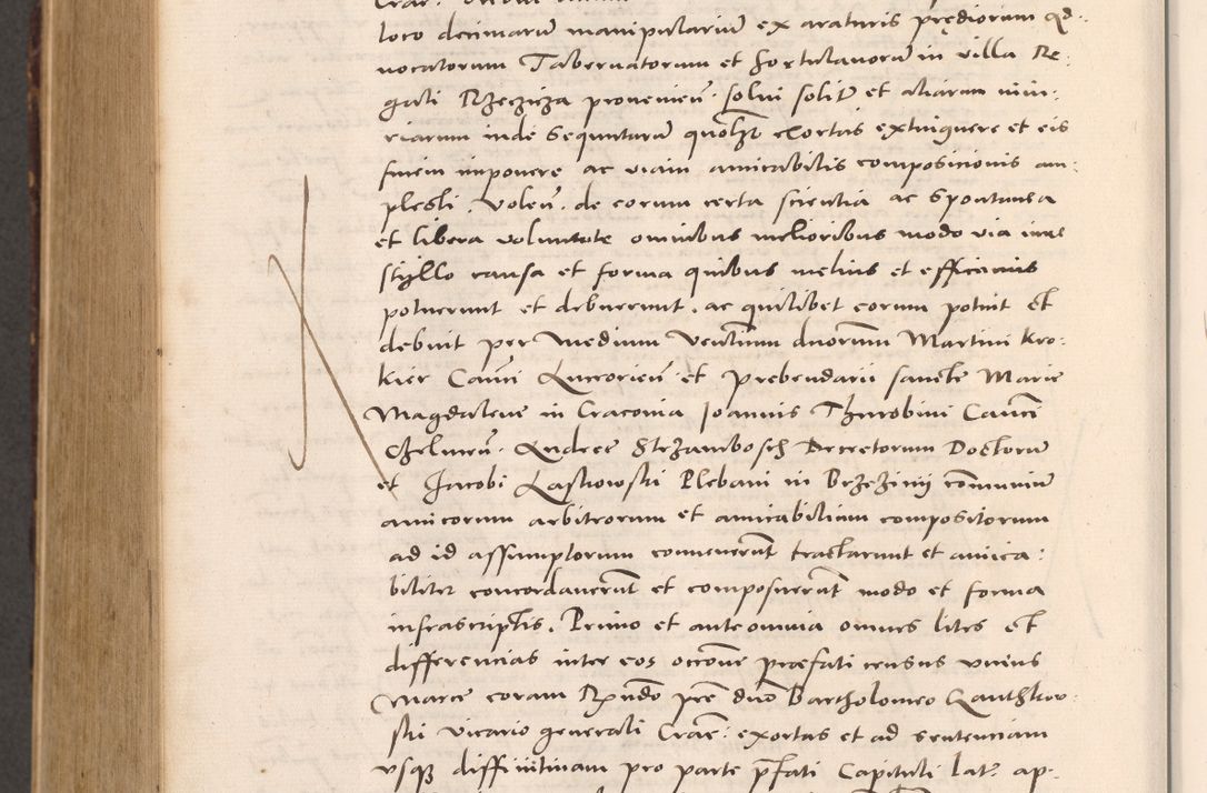 Zdjęcie nr 1020 dla obiektu archiwalnego: Acta actorum causarum, sentenciarum tam diffinitivarum quam interloquutoriarum, decretorum, obligationum, quietationum et constitucionum procuratorum coram reverendo domino Bartholomeo Ganthkowsky cancellario Gnesnensi, archidiacono et reverendissimi in Christo patris domini Andree Dei gratia episcopi Cracoviensis vicario in spiritualibus generali Cracoviensi ad annum Domini millesimum quingentesimum quingentesimum primum, cuius indictio nona, pontificatus sanctissimi in Christo patris domini Julii divina providencia pape tercii, annus secundus (sic!) felici omine incipiutur.