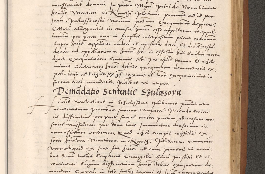 Zdjęcie nr 1017 dla obiektu archiwalnego: Acta actorum causarum, sentenciarum tam diffinitivarum quam interloquutoriarum, decretorum, obligationum, quietationum et constitucionum procuratorum coram reverendo domino Bartholomeo Ganthkowsky cancellario Gnesnensi, archidiacono et reverendissimi in Christo patris domini Andree Dei gratia episcopi Cracoviensis vicario in spiritualibus generali Cracoviensi ad annum Domini millesimum quingentesimum quingentesimum primum, cuius indictio nona, pontificatus sanctissimi in Christo patris domini Julii divina providencia pape tercii, annus secundus (sic!) felici omine incipiutur.