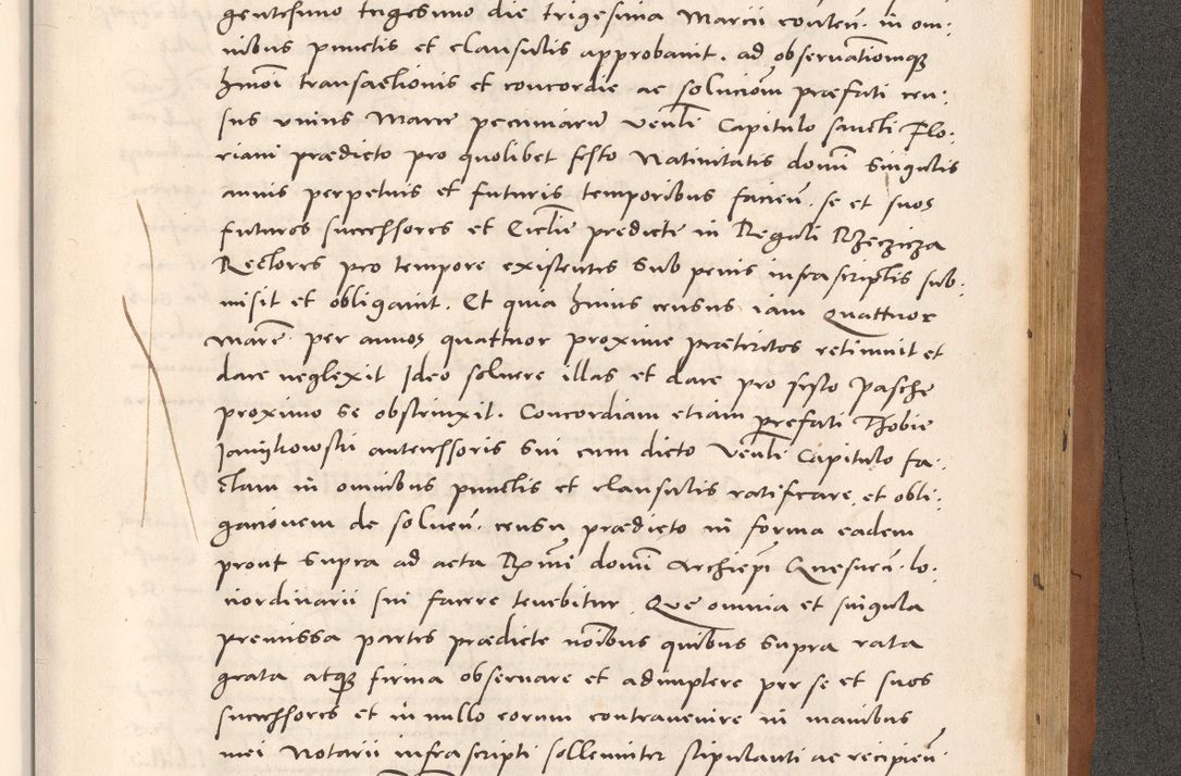 Zdjęcie nr 1021 dla obiektu archiwalnego: Acta actorum causarum, sentenciarum tam diffinitivarum quam interloquutoriarum, decretorum, obligationum, quietationum et constitucionum procuratorum coram reverendo domino Bartholomeo Ganthkowsky cancellario Gnesnensi, archidiacono et reverendissimi in Christo patris domini Andree Dei gratia episcopi Cracoviensis vicario in spiritualibus generali Cracoviensi ad annum Domini millesimum quingentesimum quingentesimum primum, cuius indictio nona, pontificatus sanctissimi in Christo patris domini Julii divina providencia pape tercii, annus secundus (sic!) felici omine incipiutur.