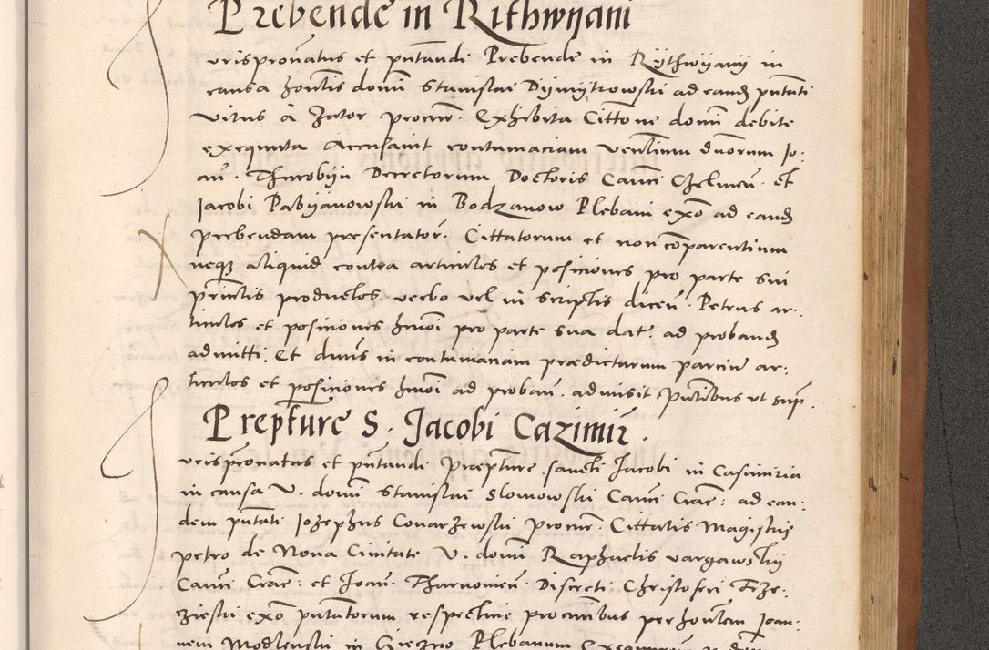 Zdjęcie nr 1011 dla obiektu archiwalnego: Acta actorum causarum, sentenciarum tam diffinitivarum quam interloquutoriarum, decretorum, obligationum, quietationum et constitucionum procuratorum coram reverendo domino Bartholomeo Ganthkowsky cancellario Gnesnensi, archidiacono et reverendissimi in Christo patris domini Andree Dei gratia episcopi Cracoviensis vicario in spiritualibus generali Cracoviensi ad annum Domini millesimum quingentesimum quingentesimum primum, cuius indictio nona, pontificatus sanctissimi in Christo patris domini Julii divina providencia pape tercii, annus secundus (sic!) felici omine incipiutur.