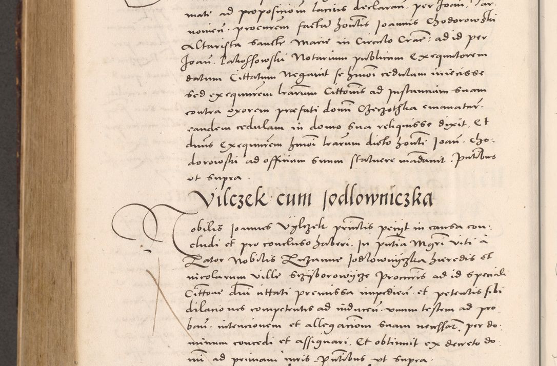 Zdjęcie nr 1010 dla obiektu archiwalnego: Acta actorum causarum, sentenciarum tam diffinitivarum quam interloquutoriarum, decretorum, obligationum, quietationum et constitucionum procuratorum coram reverendo domino Bartholomeo Ganthkowsky cancellario Gnesnensi, archidiacono et reverendissimi in Christo patris domini Andree Dei gratia episcopi Cracoviensis vicario in spiritualibus generali Cracoviensi ad annum Domini millesimum quingentesimum quingentesimum primum, cuius indictio nona, pontificatus sanctissimi in Christo patris domini Julii divina providencia pape tercii, annus secundus (sic!) felici omine incipiutur.