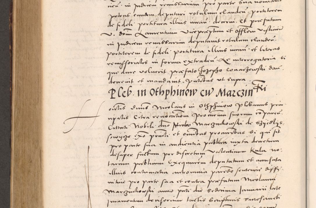 Zdjęcie nr 1006 dla obiektu archiwalnego: Acta actorum causarum, sentenciarum tam diffinitivarum quam interloquutoriarum, decretorum, obligationum, quietationum et constitucionum procuratorum coram reverendo domino Bartholomeo Ganthkowsky cancellario Gnesnensi, archidiacono et reverendissimi in Christo patris domini Andree Dei gratia episcopi Cracoviensis vicario in spiritualibus generali Cracoviensi ad annum Domini millesimum quingentesimum quingentesimum primum, cuius indictio nona, pontificatus sanctissimi in Christo patris domini Julii divina providencia pape tercii, annus secundus (sic!) felici omine incipiutur.