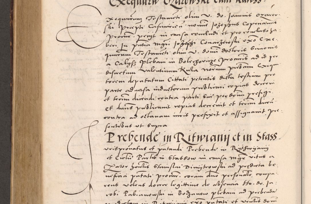Zdjęcie nr 1002 dla obiektu archiwalnego: Acta actorum causarum, sentenciarum tam diffinitivarum quam interloquutoriarum, decretorum, obligationum, quietationum et constitucionum procuratorum coram reverendo domino Bartholomeo Ganthkowsky cancellario Gnesnensi, archidiacono et reverendissimi in Christo patris domini Andree Dei gratia episcopi Cracoviensis vicario in spiritualibus generali Cracoviensi ad annum Domini millesimum quingentesimum quingentesimum primum, cuius indictio nona, pontificatus sanctissimi in Christo patris domini Julii divina providencia pape tercii, annus secundus (sic!) felici omine incipiutur.