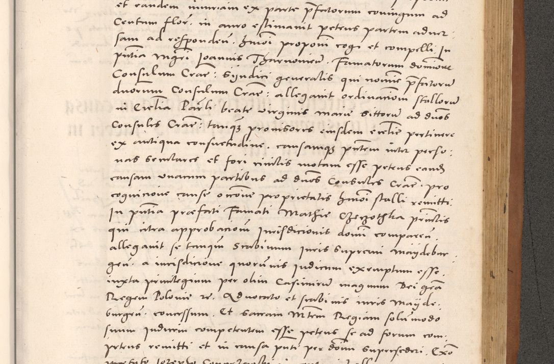 Zdjęcie nr 993 dla obiektu archiwalnego: Acta actorum causarum, sentenciarum tam diffinitivarum quam interloquutoriarum, decretorum, obligationum, quietationum et constitucionum procuratorum coram reverendo domino Bartholomeo Ganthkowsky cancellario Gnesnensi, archidiacono et reverendissimi in Christo patris domini Andree Dei gratia episcopi Cracoviensis vicario in spiritualibus generali Cracoviensi ad annum Domini millesimum quingentesimum quingentesimum primum, cuius indictio nona, pontificatus sanctissimi in Christo patris domini Julii divina providencia pape tercii, annus secundus (sic!) felici omine incipiutur.