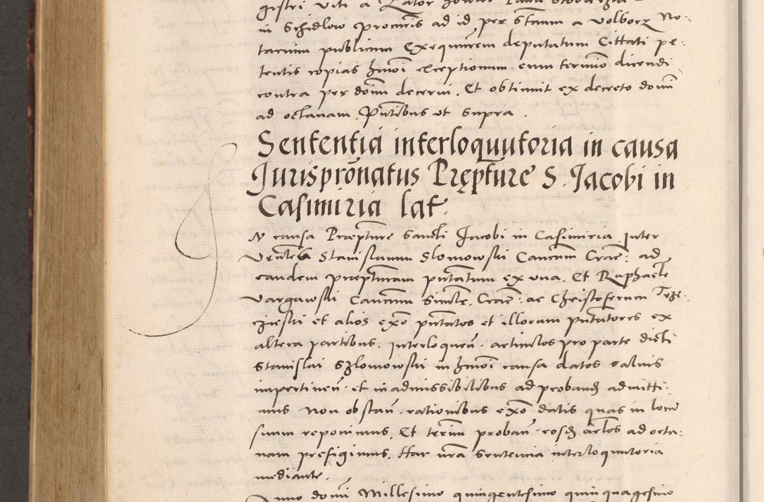 Zdjęcie nr 994 dla obiektu archiwalnego: Acta actorum causarum, sentenciarum tam diffinitivarum quam interloquutoriarum, decretorum, obligationum, quietationum et constitucionum procuratorum coram reverendo domino Bartholomeo Ganthkowsky cancellario Gnesnensi, archidiacono et reverendissimi in Christo patris domini Andree Dei gratia episcopi Cracoviensis vicario in spiritualibus generali Cracoviensi ad annum Domini millesimum quingentesimum quingentesimum primum, cuius indictio nona, pontificatus sanctissimi in Christo patris domini Julii divina providencia pape tercii, annus secundus (sic!) felici omine incipiutur.