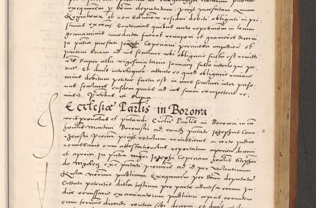 Zdjęcie nr 991 dla obiektu archiwalnego: Acta actorum causarum, sentenciarum tam diffinitivarum quam interloquutoriarum, decretorum, obligationum, quietationum et constitucionum procuratorum coram reverendo domino Bartholomeo Ganthkowsky cancellario Gnesnensi, archidiacono et reverendissimi in Christo patris domini Andree Dei gratia episcopi Cracoviensis vicario in spiritualibus generali Cracoviensi ad annum Domini millesimum quingentesimum quingentesimum primum, cuius indictio nona, pontificatus sanctissimi in Christo patris domini Julii divina providencia pape tercii, annus secundus (sic!) felici omine incipiutur.