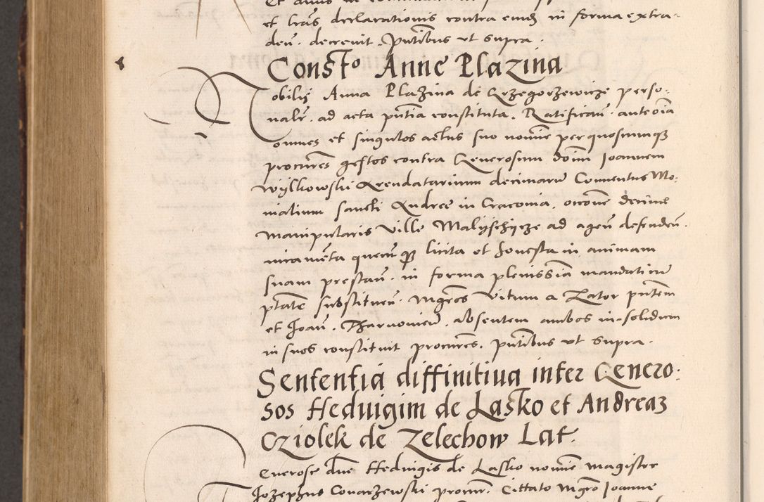 Zdjęcie nr 984 dla obiektu archiwalnego: Acta actorum causarum, sentenciarum tam diffinitivarum quam interloquutoriarum, decretorum, obligationum, quietationum et constitucionum procuratorum coram reverendo domino Bartholomeo Ganthkowsky cancellario Gnesnensi, archidiacono et reverendissimi in Christo patris domini Andree Dei gratia episcopi Cracoviensis vicario in spiritualibus generali Cracoviensi ad annum Domini millesimum quingentesimum quingentesimum primum, cuius indictio nona, pontificatus sanctissimi in Christo patris domini Julii divina providencia pape tercii, annus secundus (sic!) felici omine incipiutur.