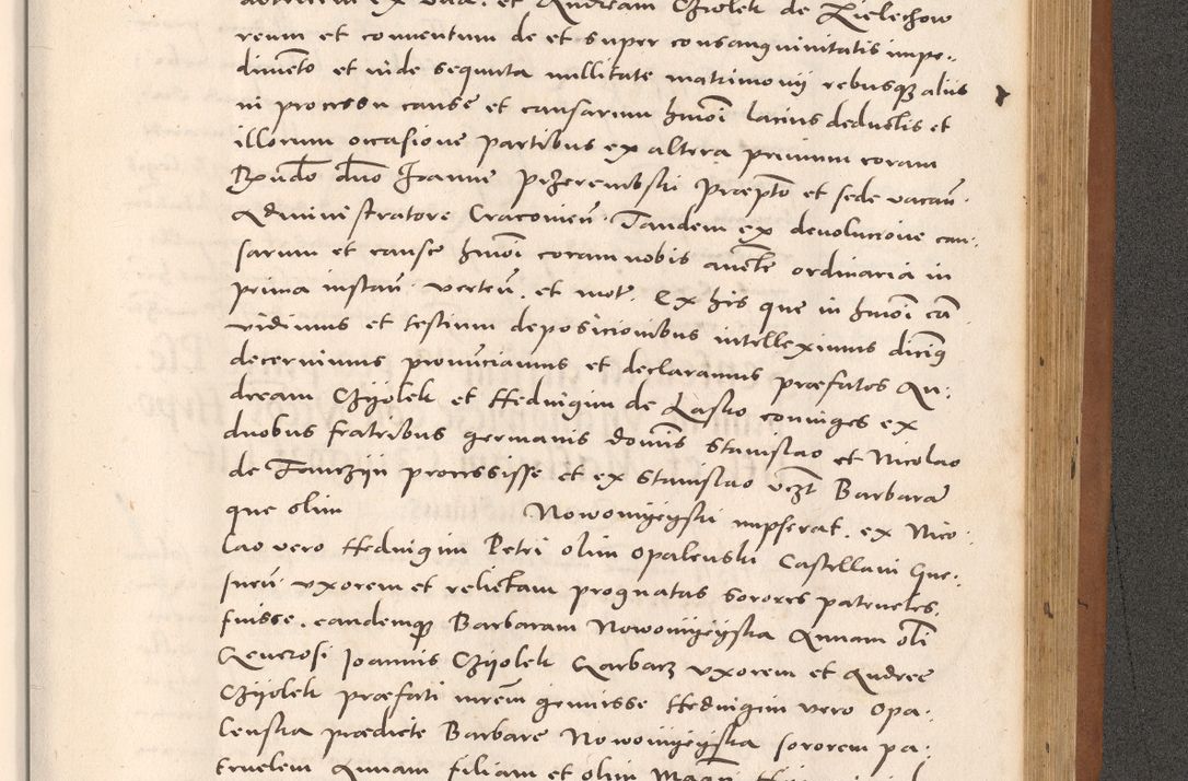 Zdjęcie nr 985 dla obiektu archiwalnego: Acta actorum causarum, sentenciarum tam diffinitivarum quam interloquutoriarum, decretorum, obligationum, quietationum et constitucionum procuratorum coram reverendo domino Bartholomeo Ganthkowsky cancellario Gnesnensi, archidiacono et reverendissimi in Christo patris domini Andree Dei gratia episcopi Cracoviensis vicario in spiritualibus generali Cracoviensi ad annum Domini millesimum quingentesimum quingentesimum primum, cuius indictio nona, pontificatus sanctissimi in Christo patris domini Julii divina providencia pape tercii, annus secundus (sic!) felici omine incipiutur.