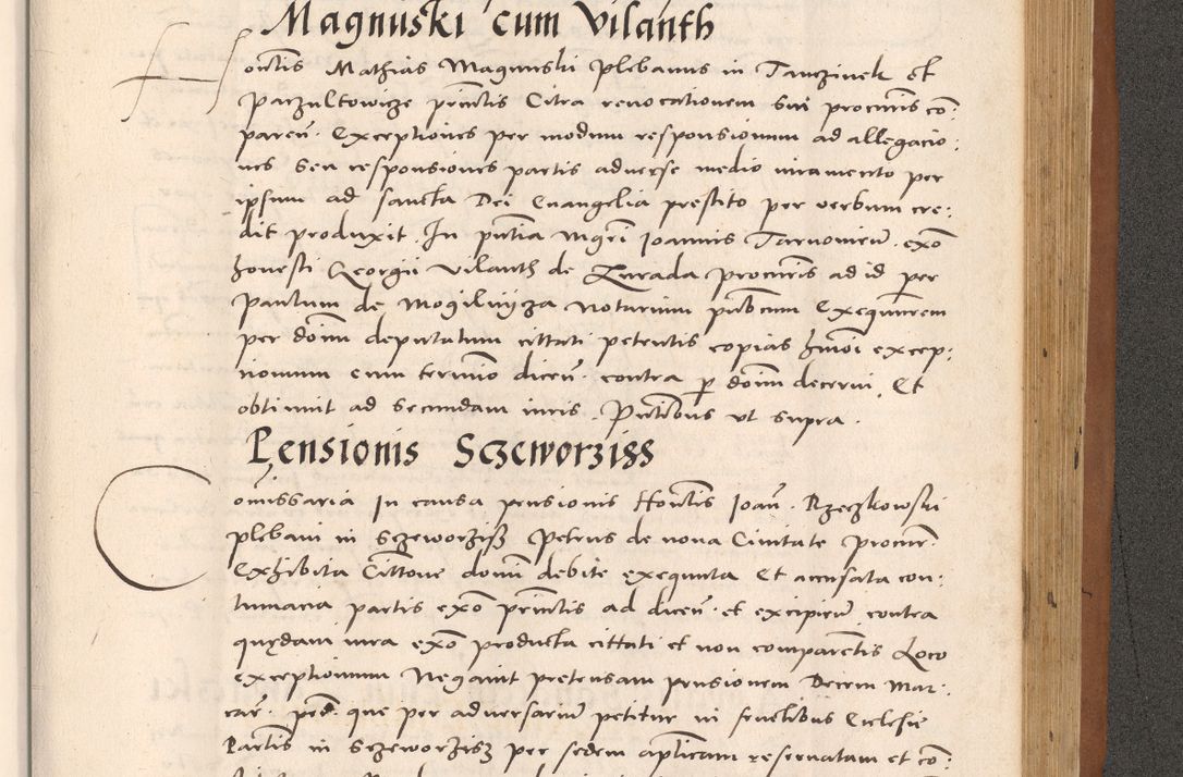 Zdjęcie nr 967 dla obiektu archiwalnego: Acta actorum causarum, sentenciarum tam diffinitivarum quam interloquutoriarum, decretorum, obligationum, quietationum et constitucionum procuratorum coram reverendo domino Bartholomeo Ganthkowsky cancellario Gnesnensi, archidiacono et reverendissimi in Christo patris domini Andree Dei gratia episcopi Cracoviensis vicario in spiritualibus generali Cracoviensi ad annum Domini millesimum quingentesimum quingentesimum primum, cuius indictio nona, pontificatus sanctissimi in Christo patris domini Julii divina providencia pape tercii, annus secundus (sic!) felici omine incipiutur.