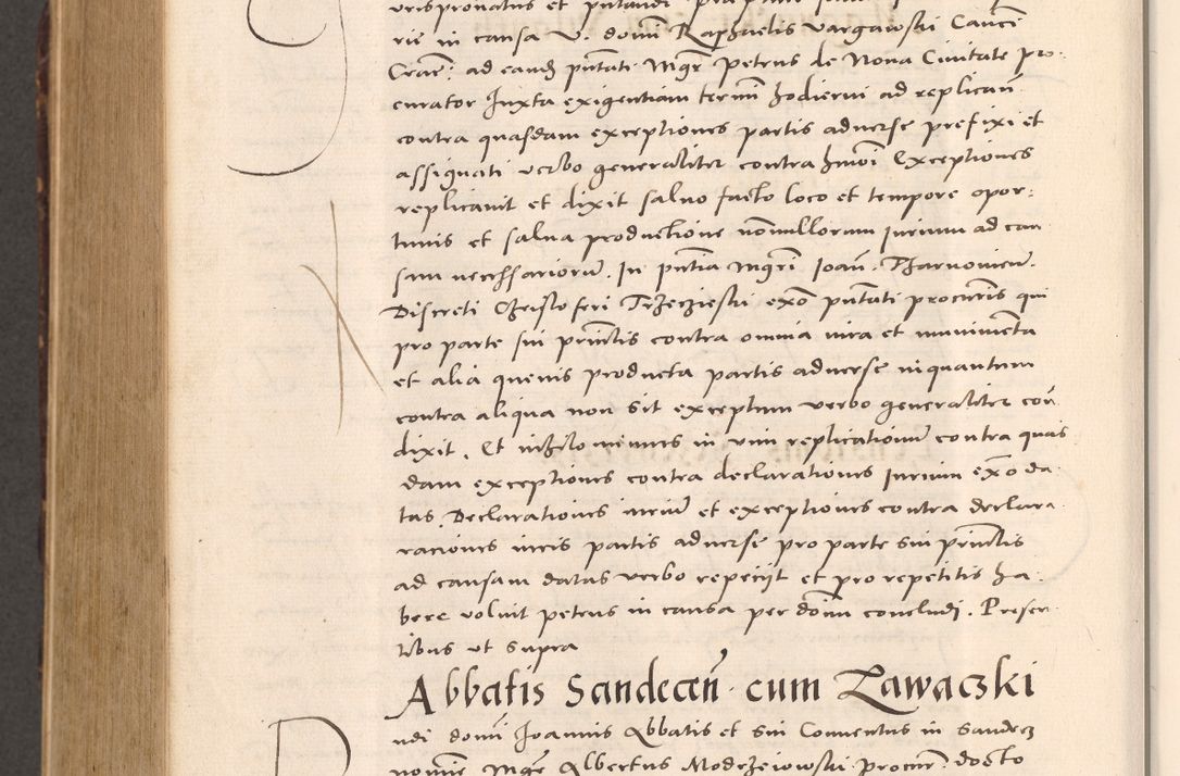 Zdjęcie nr 968 dla obiektu archiwalnego: Acta actorum causarum, sentenciarum tam diffinitivarum quam interloquutoriarum, decretorum, obligationum, quietationum et constitucionum procuratorum coram reverendo domino Bartholomeo Ganthkowsky cancellario Gnesnensi, archidiacono et reverendissimi in Christo patris domini Andree Dei gratia episcopi Cracoviensis vicario in spiritualibus generali Cracoviensi ad annum Domini millesimum quingentesimum quingentesimum primum, cuius indictio nona, pontificatus sanctissimi in Christo patris domini Julii divina providencia pape tercii, annus secundus (sic!) felici omine incipiutur.
