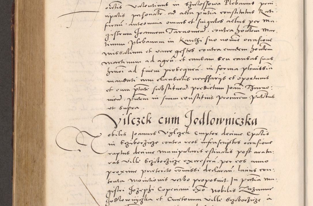 Zdjęcie nr 954 dla obiektu archiwalnego: Acta actorum causarum, sentenciarum tam diffinitivarum quam interloquutoriarum, decretorum, obligationum, quietationum et constitucionum procuratorum coram reverendo domino Bartholomeo Ganthkowsky cancellario Gnesnensi, archidiacono et reverendissimi in Christo patris domini Andree Dei gratia episcopi Cracoviensis vicario in spiritualibus generali Cracoviensi ad annum Domini millesimum quingentesimum quingentesimum primum, cuius indictio nona, pontificatus sanctissimi in Christo patris domini Julii divina providencia pape tercii, annus secundus (sic!) felici omine incipiutur.